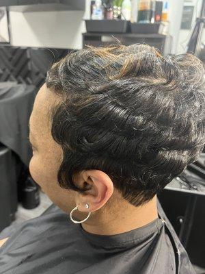 Cut and curl