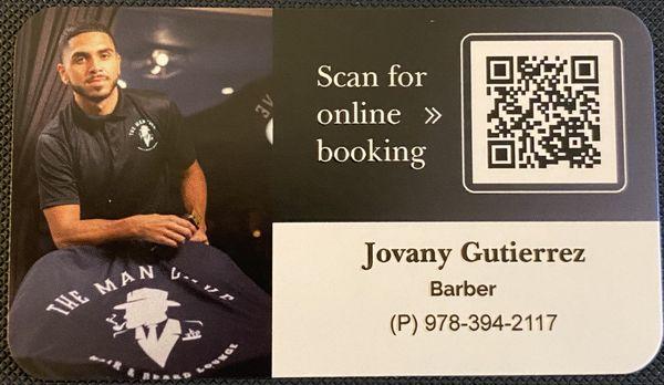 Awesome Barber Jovany Gutierrez