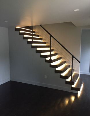 Brand new staircase installed and finished