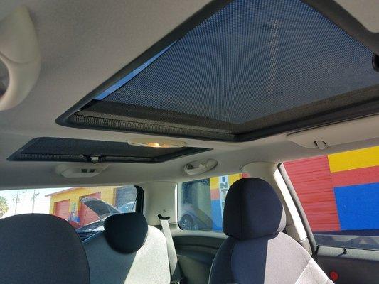 New mini cooper headliner