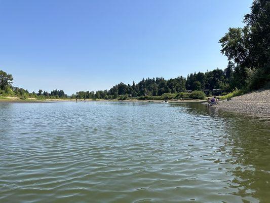 Great spot for swimming and SUP