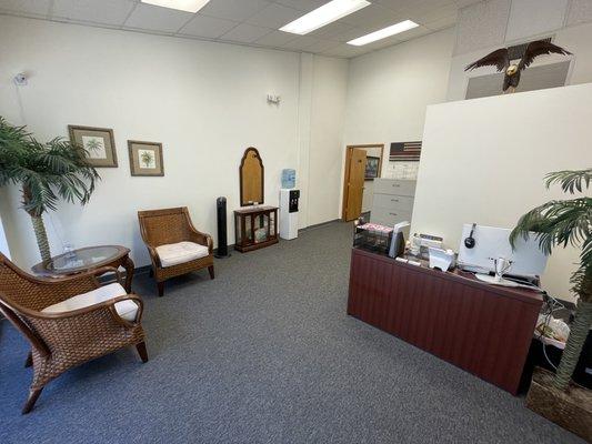 Interior lobby of office