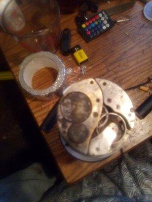 I have an Elgin 525 USA pocket watch guts they said it couldn't be repaired got to be best to scrap it and I'd like to know how and how$