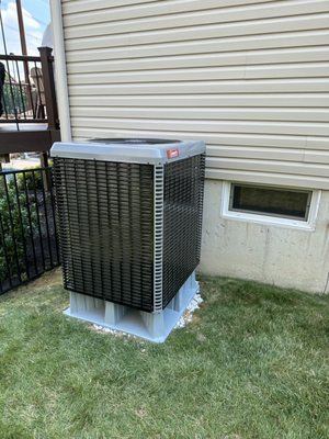 Coleman 16 seer heat pump installation