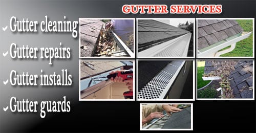 Montgomery County Maryland gutter cleaning, gutter guards, gutter repairs and gutter installations