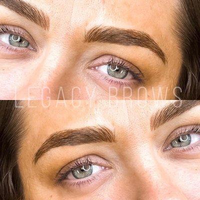 Full Brow with the Legacy Brow by Melissa Kay technique