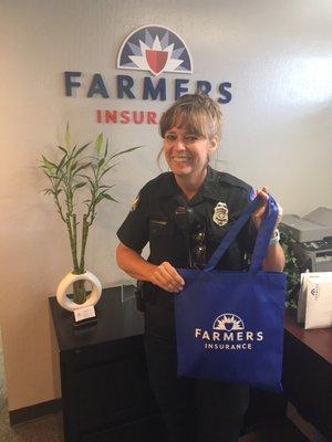 Happy Farmers can help local law enforcement !