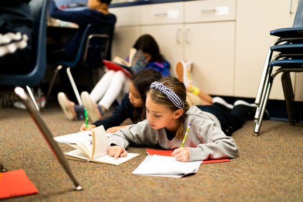 Upper Elementary student at Gillispie School.