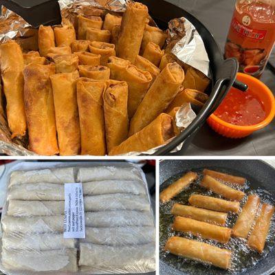 Beef Lumpias (25 CT) $13 ~ one of the best I have had locally ~