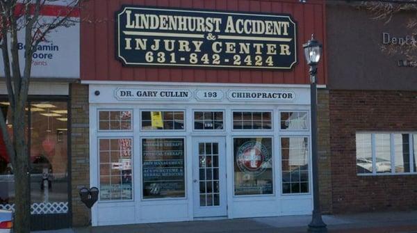 Our facility - the Lindenhurst Accident & Injury Center in Suffolk County NY.