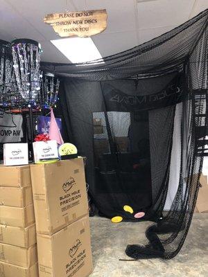 Net setup in the store