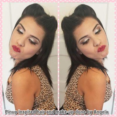 Pinup inspired hair and makeup.

Instagram-Alwayzshine_doll