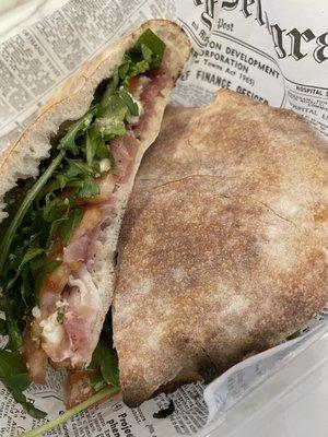 Prosciutto & arugula (2nd favorite bc I love the turkey one so much)