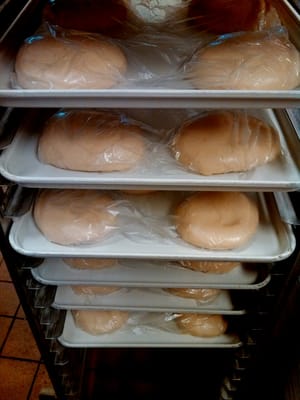 Dough rolled fresh EVERY DAY