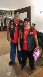 Chef Jim with his beautiful co-owner wife Judy.