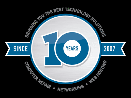 Celebrating 10 years of technology support excellence.