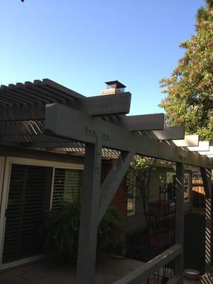 We do patio cover reconstruction. Along with any other pest and termite control work.