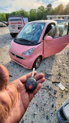 Smart car all keys lost