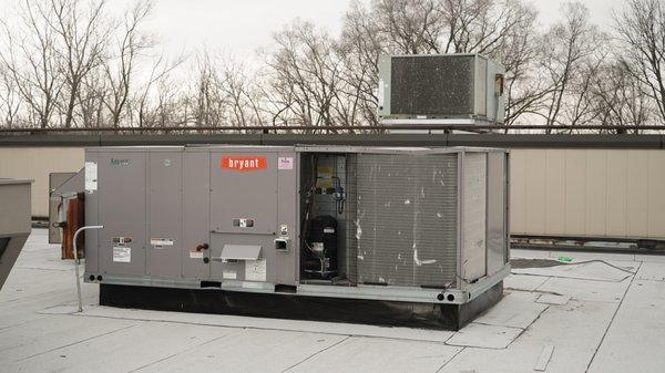 Install Rooftop units