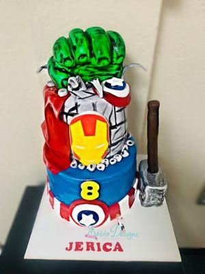 Avengers cake