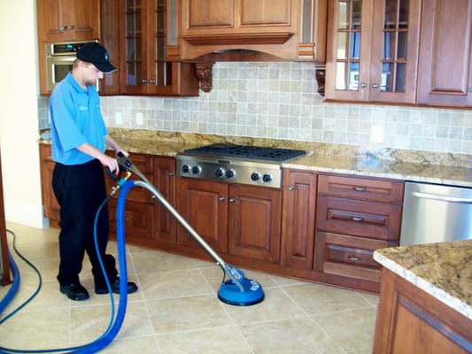 Tile and grout cleaning