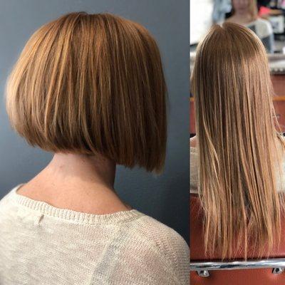 Before & After cut by Lindsay