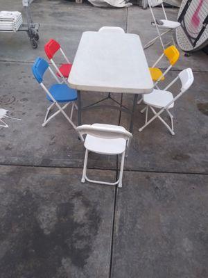 Small tables and chairs for kids