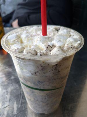 Oreo bourbon milkshake