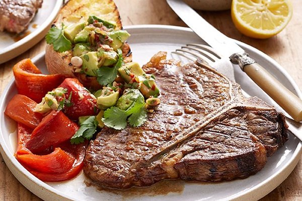 You gotta try the Mexican T Bone steak. Yummy.