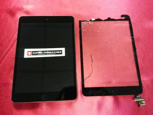 This iPad was having a bad day. We did our best to make it feel better.