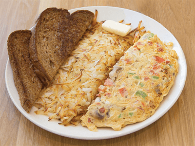 Veggie Omellette