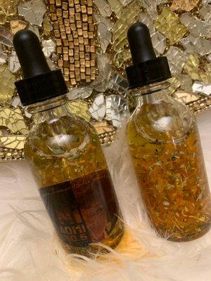 YONI OIL 2OZ. (CALENDULA OIL) (PEPPERMINT)