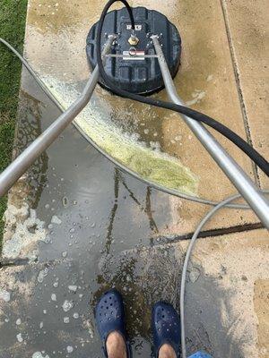 Commercial and Residential Pressure Washing for Health and Safety Reasons ... ask us more!