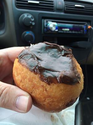 Chocolate cream filled