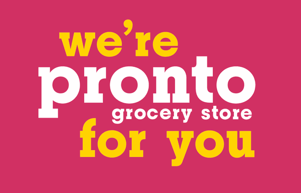 Pronto Grocery Store Poster