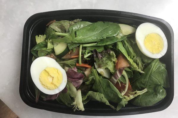 Mixed Greens Salad with Egg