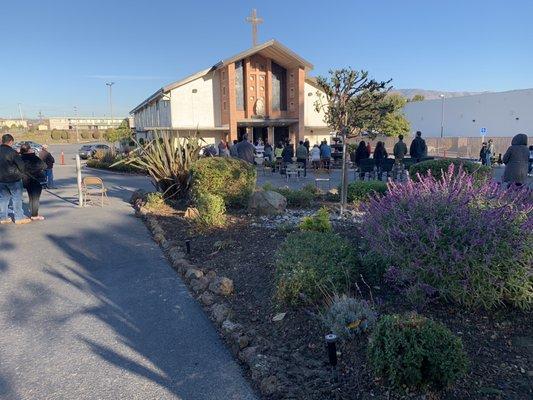 St. Veronica - Outdoor Sunday Mass (2020).