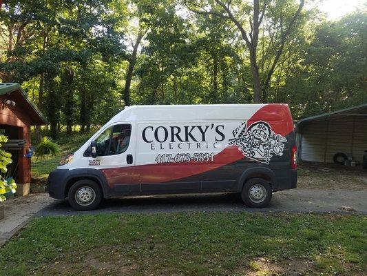 corkys91inc@gmail.com For all your electrical needs!