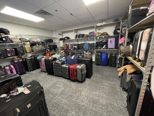 Secure Luggage Storage Rooms, keep your items safe and sound!