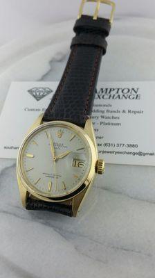 Buying and selling rolex watches.