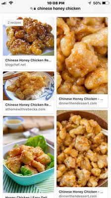 Honey chicken Image