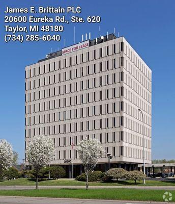 James E. Brittain PLC in the Horizon Building in Taylor, MI