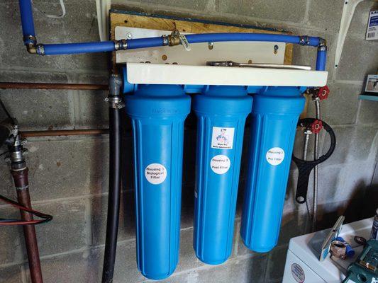 Big Ugly Community Center Well Filtration Unit