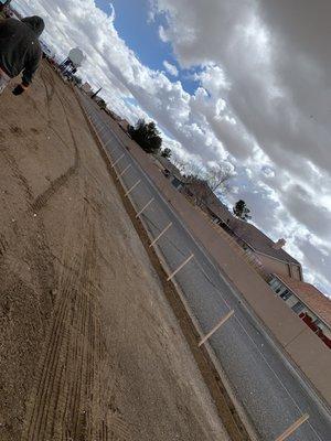 Silt fence