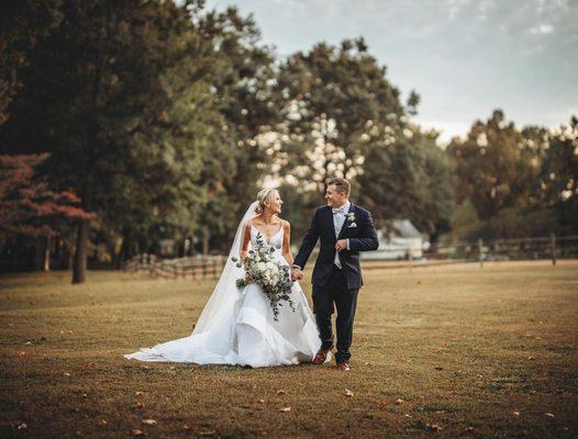 Wedding Ceremonies in our beautiful park. www.thebauerhaus.com.