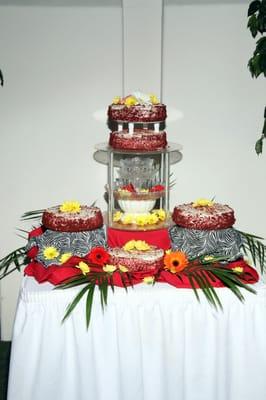 Our wedding cake.