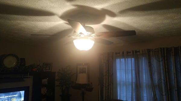 Installing Ceiling Fan