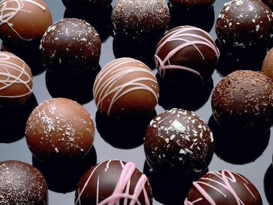 Large line of quality handmade truffles.