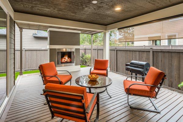 Find homes with great outdoor living spaces!