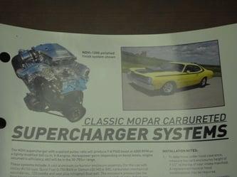 Mopar Supercharger